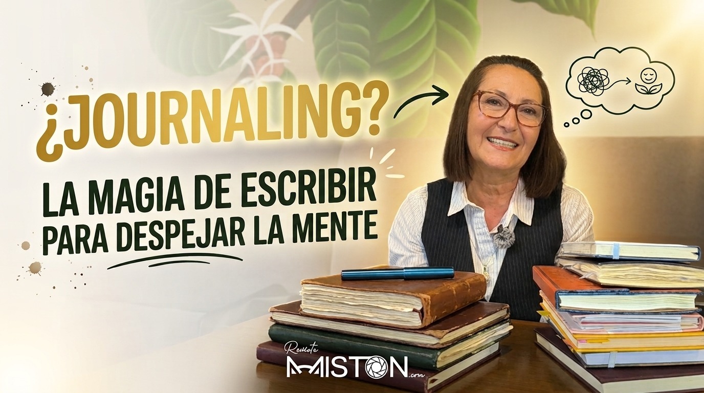  ¿Journaling? Te explicamos la magia de escribir para despejar la mente | T1 EP 3 Libros y Café